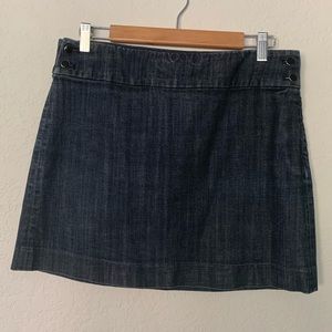 J. Crew Jean Mini Skirt